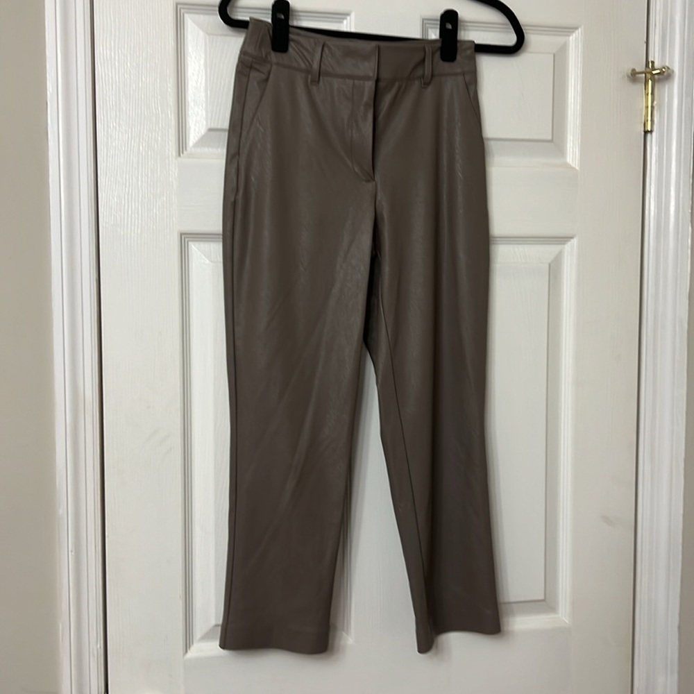 Commando Cropped Faux Stretch Leather Straight Leg Pants Various sizes - Picture 3 of 8